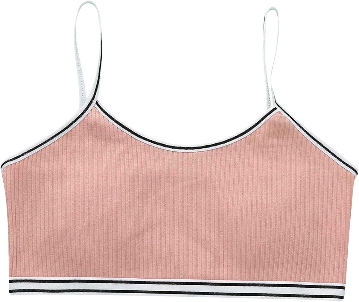 Meisjes Ondergoed Bh Top - Verstelbare Schouderbanden - Comfortabel en Ademend - Perfect voor Dagelijks Gebruik - SnelShoppen