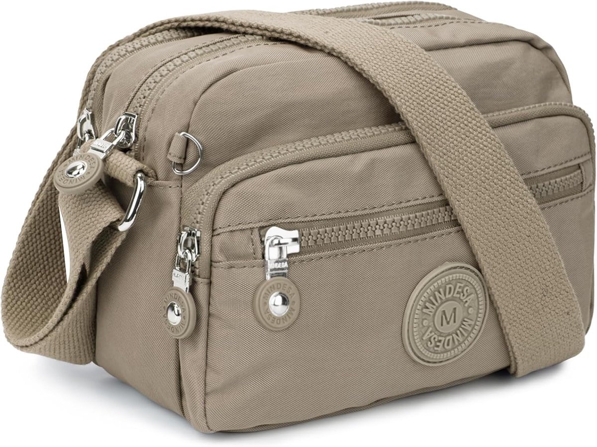 Schoudertas voor dames - lichtgewicht nylon - waterdicht - casual handtas en schoudertas - SnelShoppen