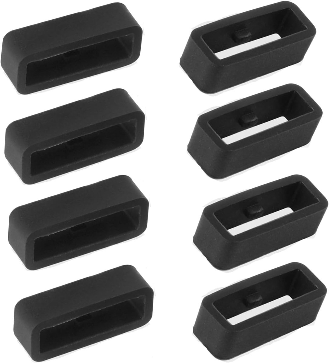 Siliconen horlogebanden 22 mm - vervangbanden - set van 8 - comfortabel en duurzaam - SnelShoppen