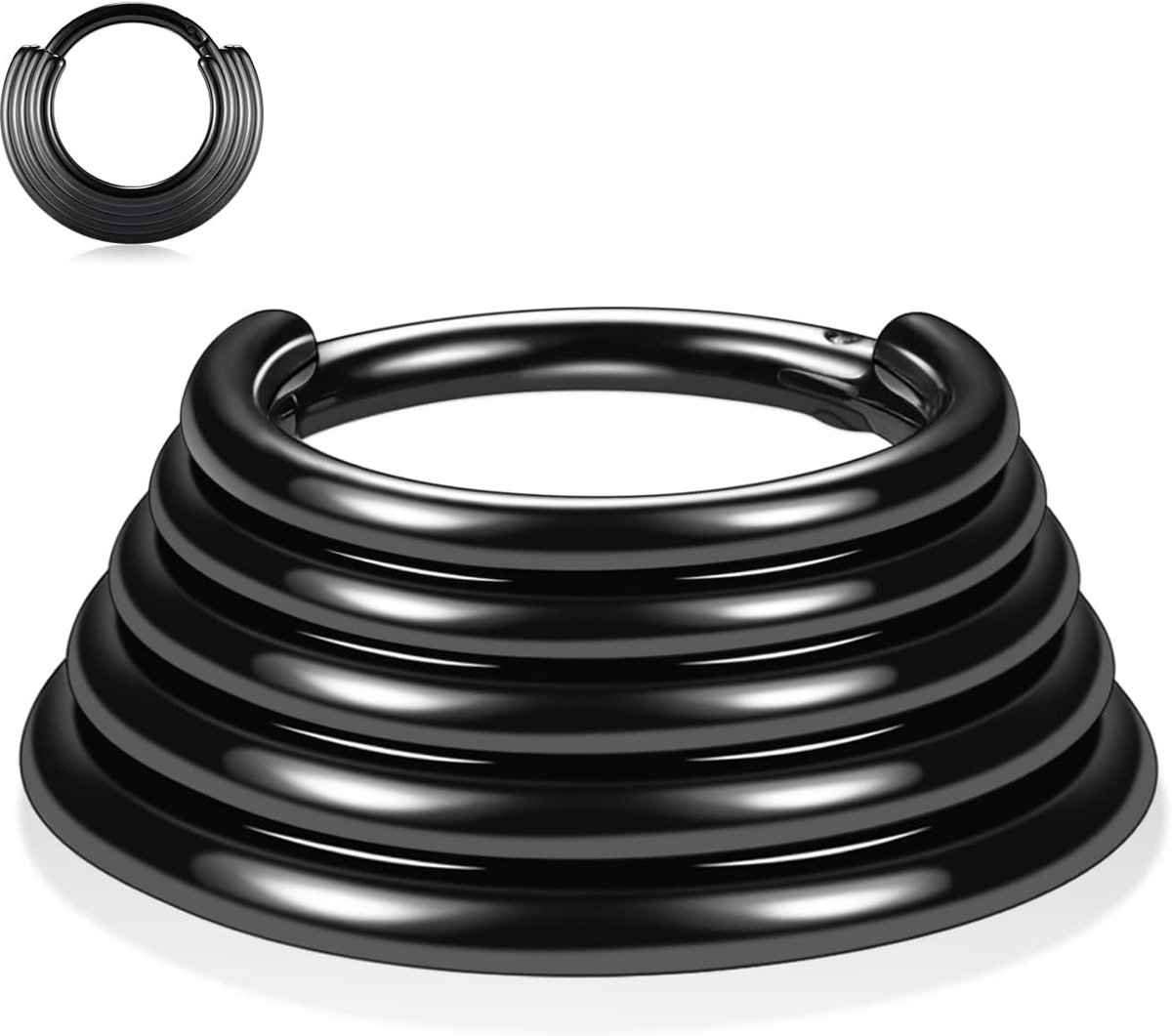 Hengkaixuan Neuspiercing 316L chirurgisch staal 16g oorpiercing helix unisex septum piercing
