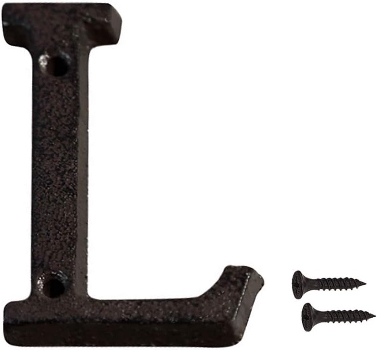Gietijzeren huisnummer, 7.5cm zwart huisadres brief ijzer huisnummer sterven gegoten brief brievenbus brief (L)