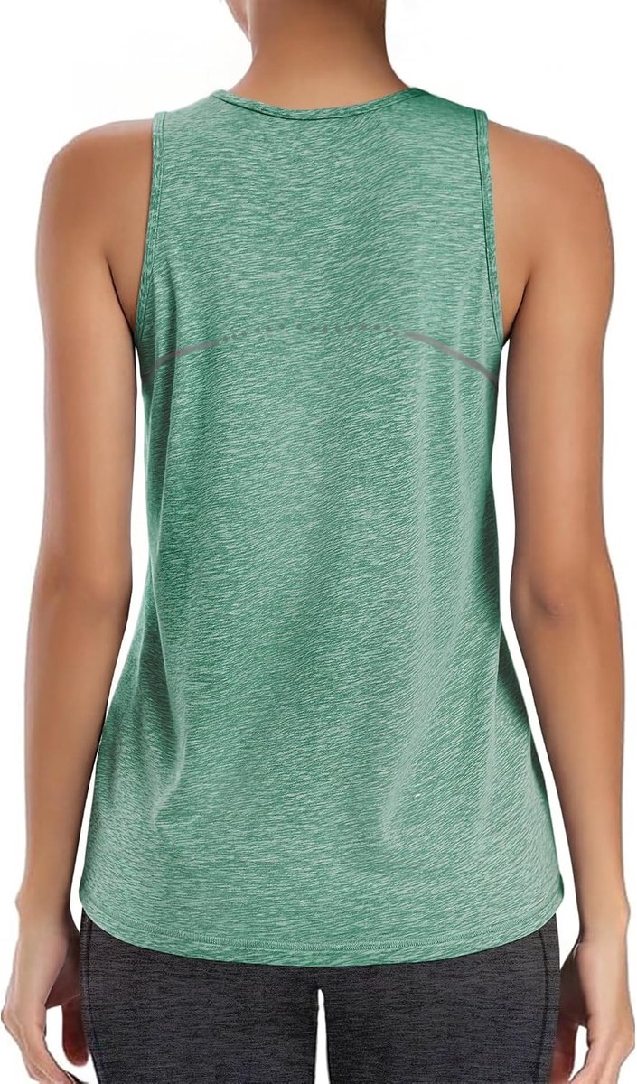 Dames tanktop sport mouwloos ademend voor fitness yoga gym zomer