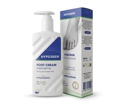 Hypogeen Voetencrème - Voetcrème voor Zeer Droge Voeten - Met 5% Ureum, Ceramiden, Ectoïne & Squalaan - Parfumvrij - Pompflacon 300 ml