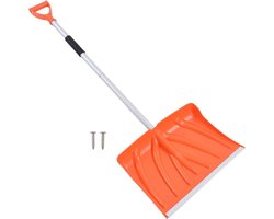 Sneeuwschep voor Oprit van Auto, 53 Inch Opvouwbaar Noodgereedschap, Aluminium Handgreep D-Grip, Zware Grote Schep voor Modderzand Verwijderen in de Winter