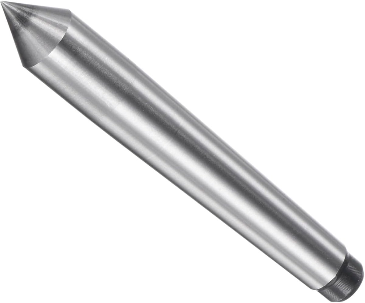Taper Draaibank Dead Center, MT1 60 Graden, Staal Getipte Tapered End Mill - (Toepassingen: voor draaibank en boormachines)