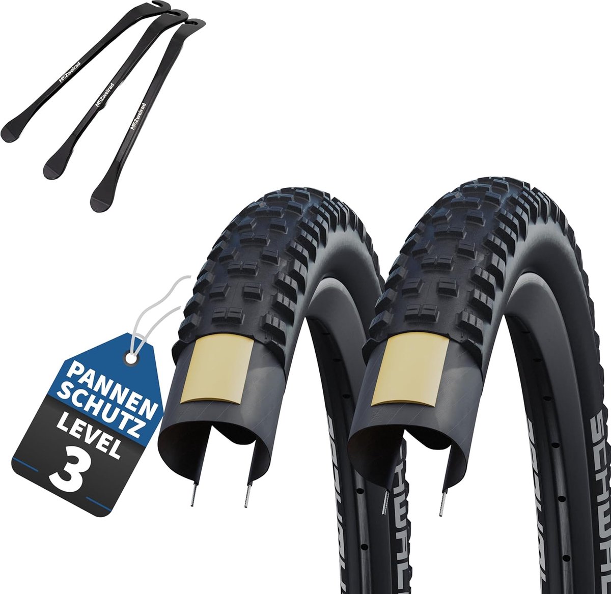 Fietsbanden 26/27.5/29 inch - Stud-profiel - Optimaal grip op trails - Geschikt voor XC en all-mountain - SnelShoppen