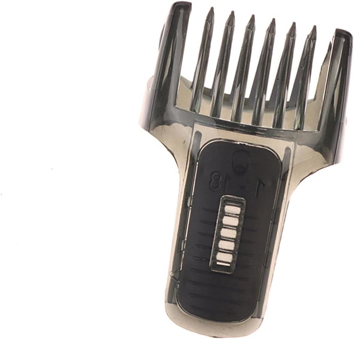 Trimmer Kam - Scheerapparaat Opzetstuk - Baard en Haar Stijlen - Verstelbaar 1-18mm - 72 x 42 cm - Grijs