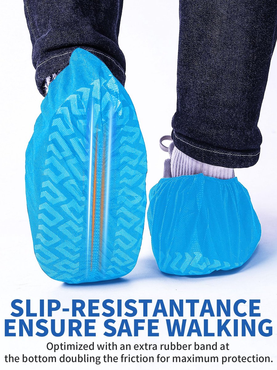 Schoenovertrekken XL - antislip vliesstof - scheurvast en doorwrijvingsbestendig - ideaal voor binnen en buiten - ShopVlot