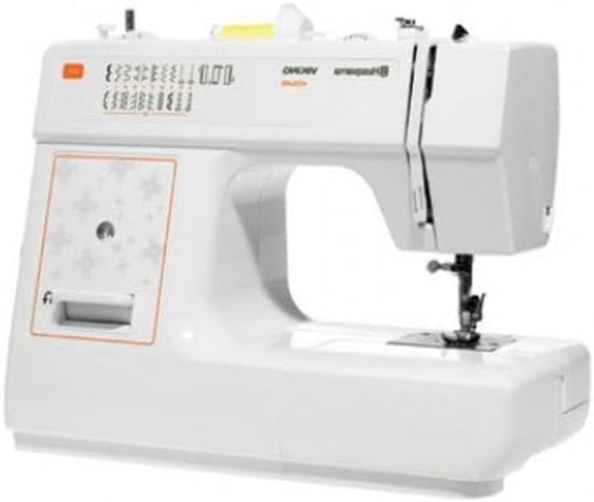 Naaimachine Wit - Hobby machine - Kleding Maken - Geïntegreerde Naaldinrijger - 39x28x16 cm - Wit