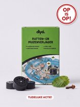 Rattenverjager & Muizenverjager - 8 Stuks - Afweermiddel met Natuurlijke Pepermuntolie - Diervriendelijk - Tegen Muizen, Ratten & Insecten