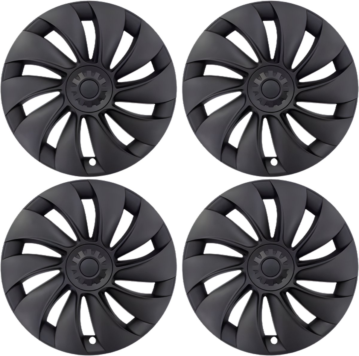 Wieldoppen 19 Inch Set 4 Stuks - Velgen - Tesla Model Y Juniper 2025 Turbine Stijl - Auto Accessoires