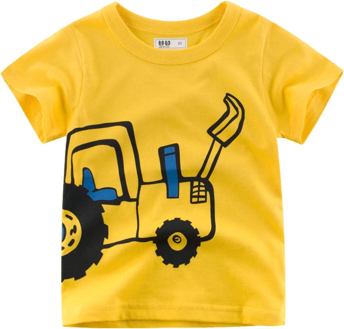 Baby Tops 1-7 jaar - Katoen - Schattige dierenprint - Perfect voor dagelijks gebruik - SnelShoppen