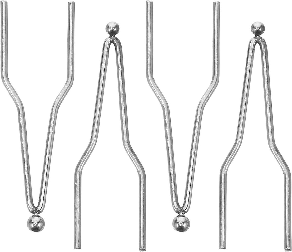 Houtbrand Penpunten - Pyrografie Tips - Hout Bewerken - Hittebestendig Nikkel Legering - 3.2 cm - Donkergrijs