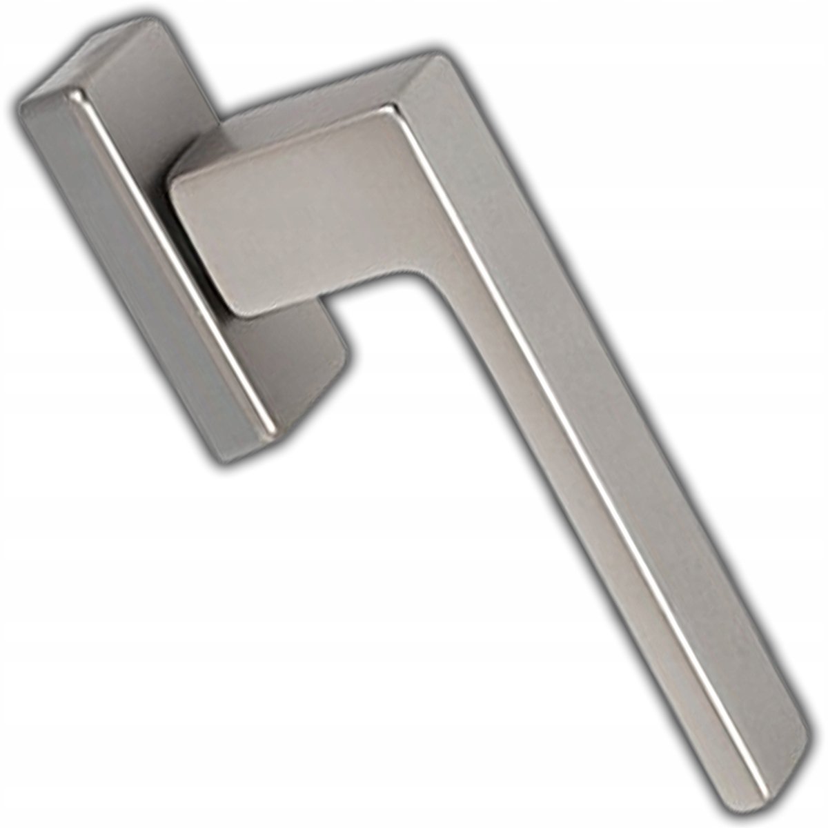 Aluminium Raamklink Zilver 35mm Pen - Merkloos