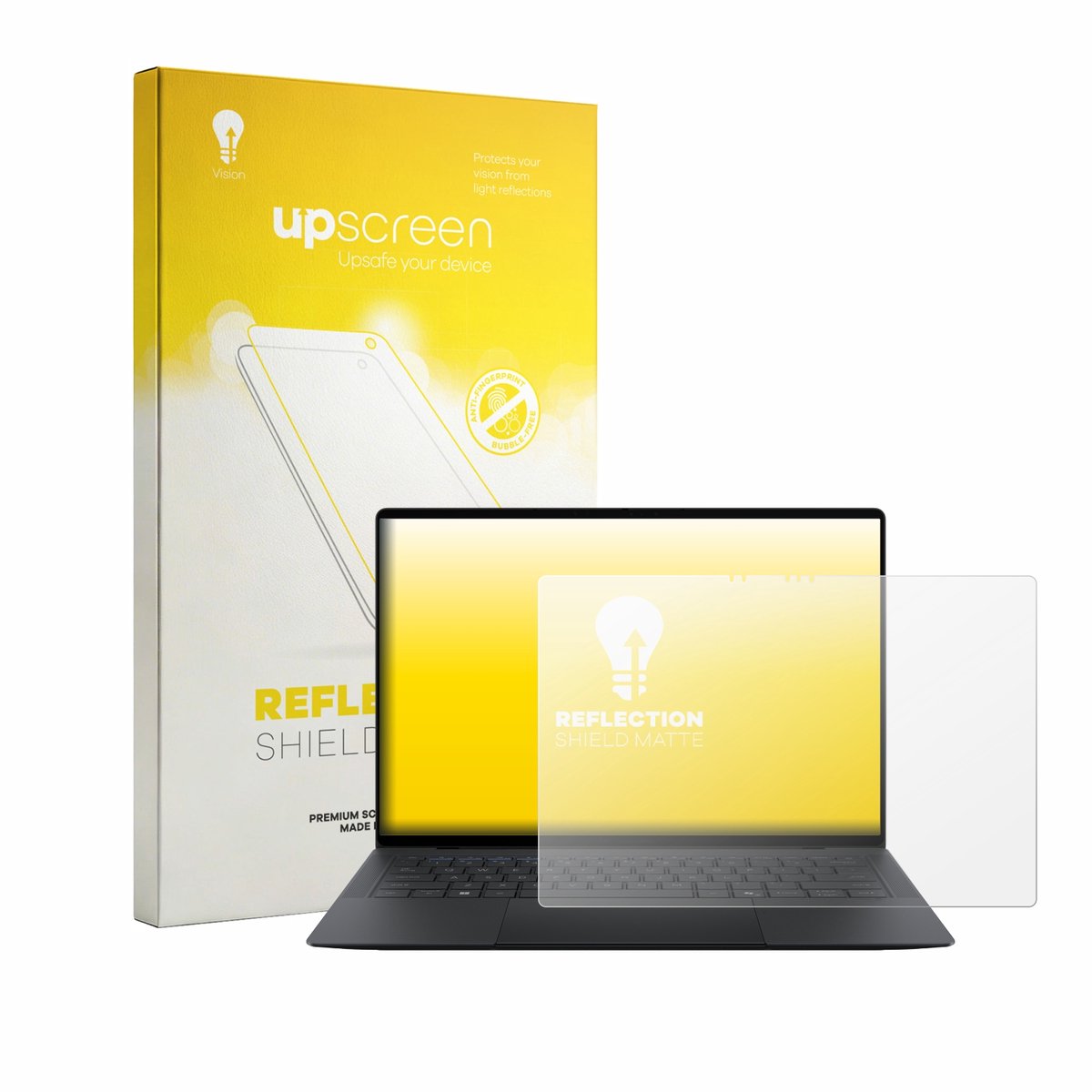 upscreen - Screenprotector voor ASUS ExpertBook Ultra - Folie Beschermfolie anti glare matte