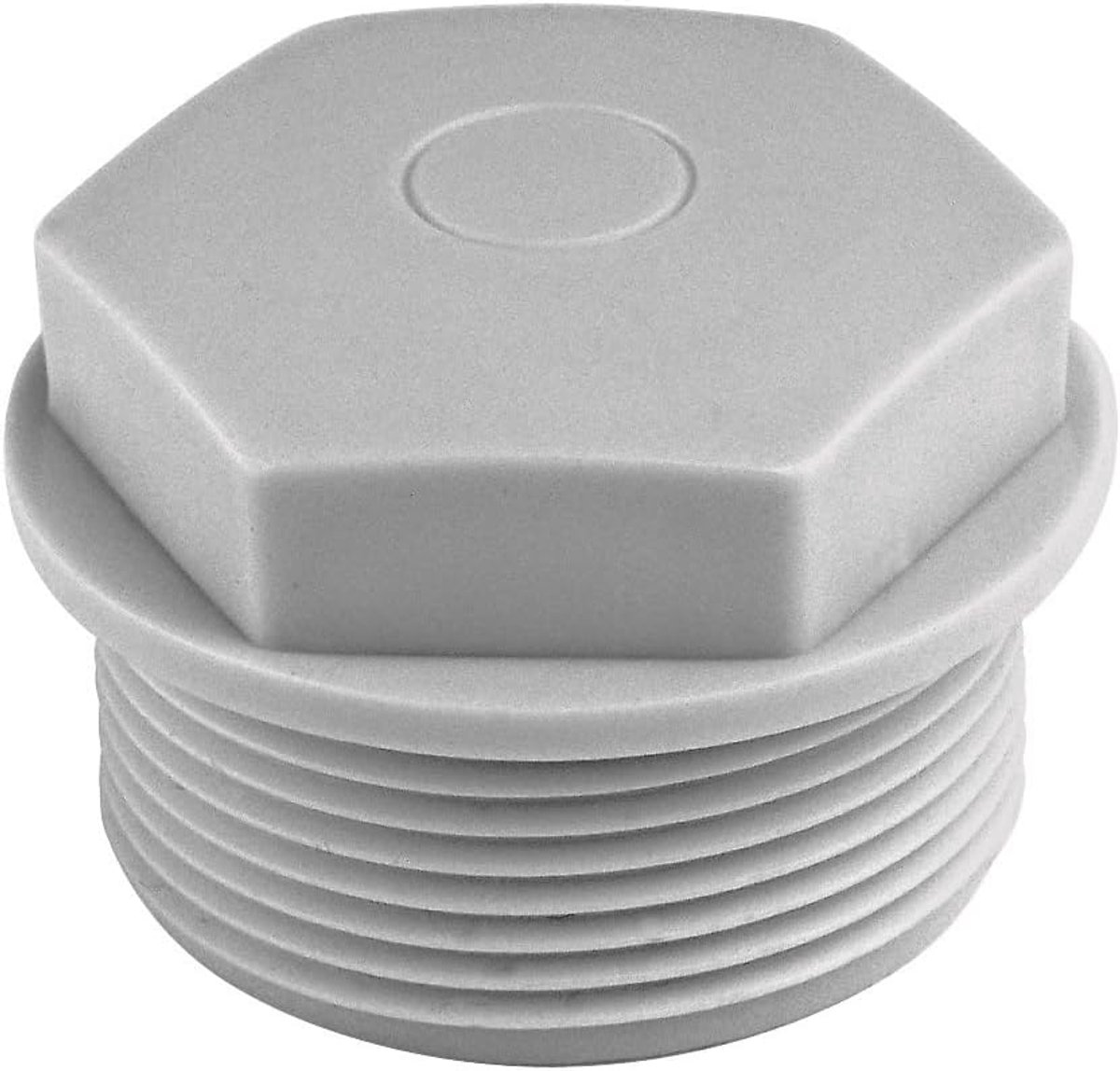 Sealing plug M16 - lichtgrijs plastic - zachte polyethyleen - bescherming voor machinebouw - ShopVlot