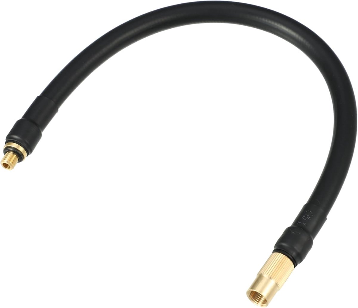 Opblaasluchtpomp slangadapter M6 - 30cm lengte - koper rubber - ideaal voor bandventielen - ShopVlot