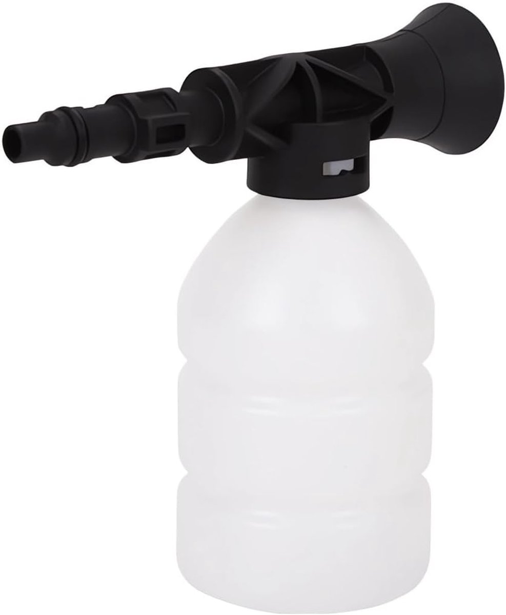 Hogedrukreiniger foam fles - batterij aangedreven - hoge druk - ideaal voor auto en tuin - ShopVlot