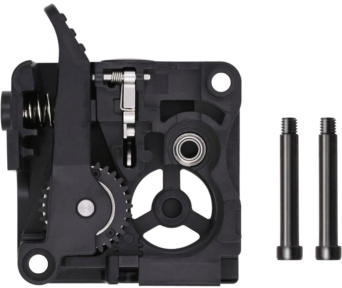 3D printer extruder frontkap set - zwart - voor K2 Plus & Combo - eenvoudig te installeren - ShopVlot
