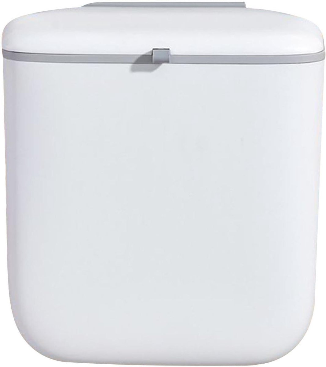 Compostbak Keuken - Afvalbak Opvouwbaar - Afval Beheren - Geurblokkerend Deksel - 264 Gallon - Wit