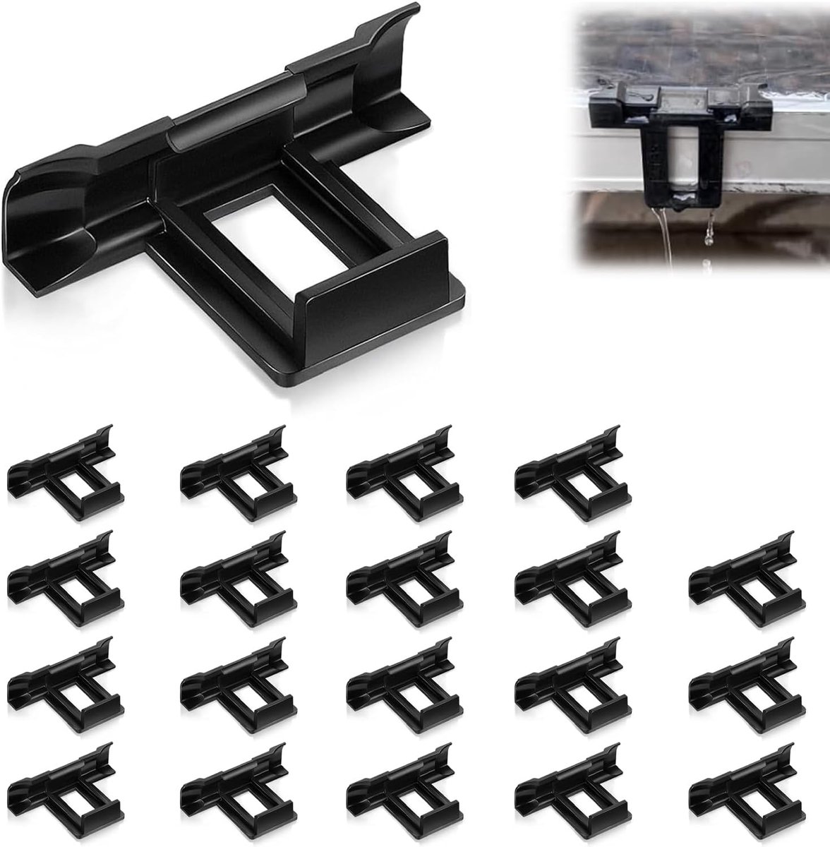 Waterafvoerclips 30mm - Set van 20 - Duurzaam materiaal - Voor optimale afwatering zonnepanelen - SnelShoppen