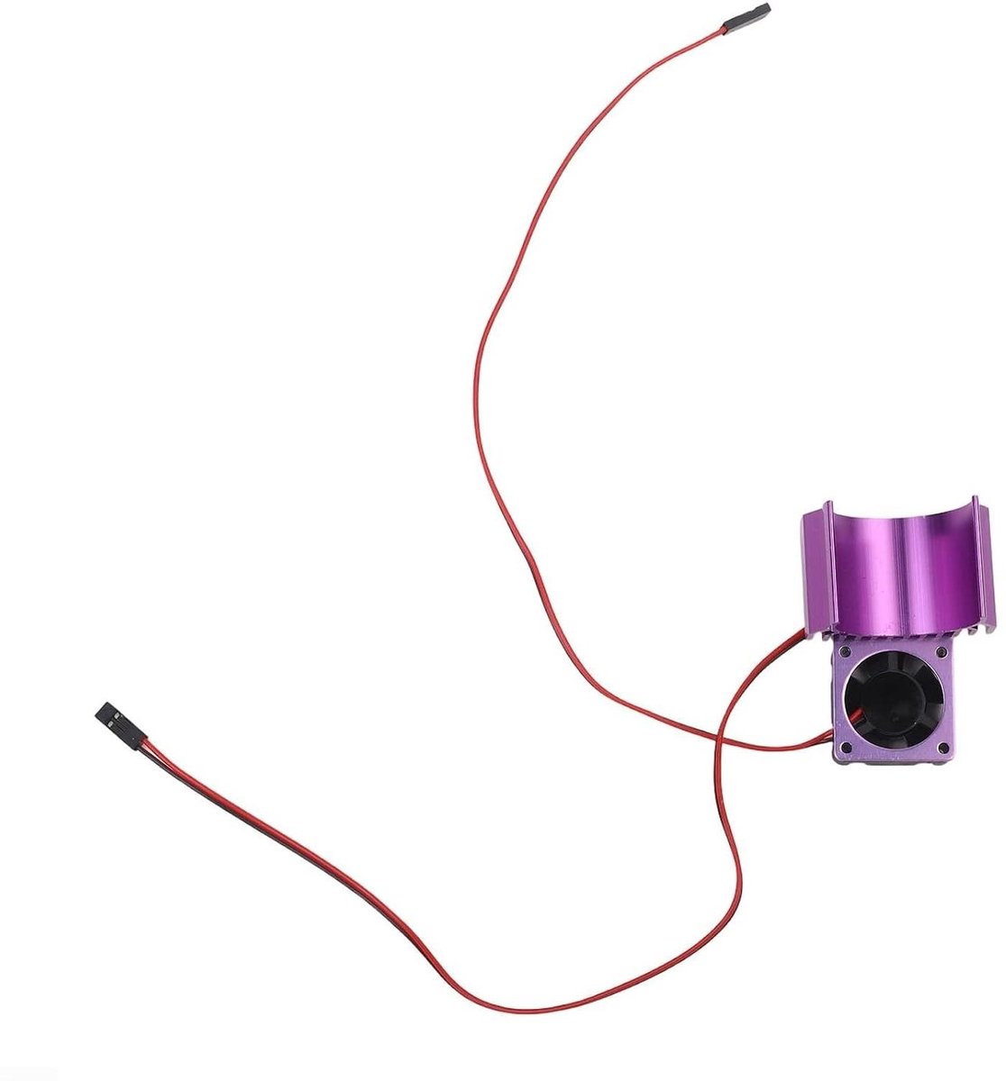 RC Motor Koellichaam - Ventilator Koeler - RC Auto Koeling - Dubbele Ventilator - 60 x 46 x 40 mm