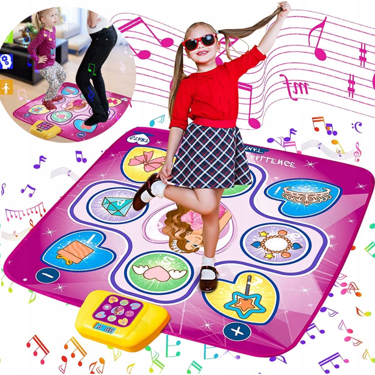 Muzikale Dansmat voor Kinderen - Interactief Speelkleed met Muziek
