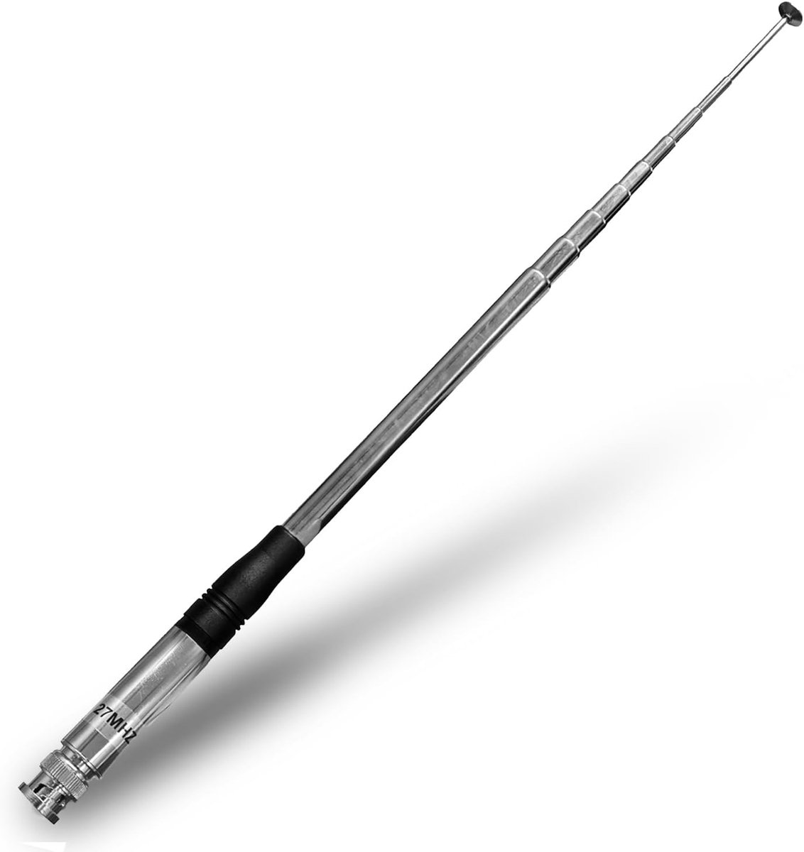 Telescopische Antenne 27MHz - BNC Plug - Uitbreidbaar van 23cm tot 131cm - Helderdere communicatie - ShopVlot