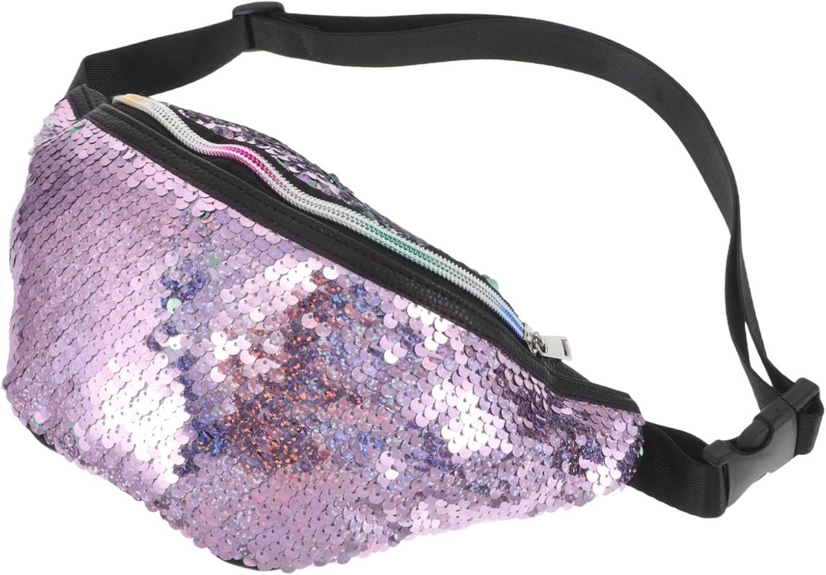 Heuptas met glitters - verstelbaar - mermaid sequins - ideaal voor festivals - ShopVlot