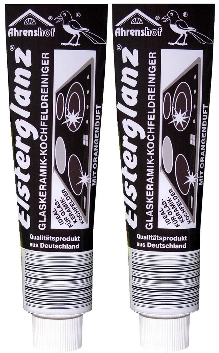 Polishing paste 2 x 150 ml - keramisch glas - reinigt en polijst - perfecte glans voor de keuken - ShopVlot