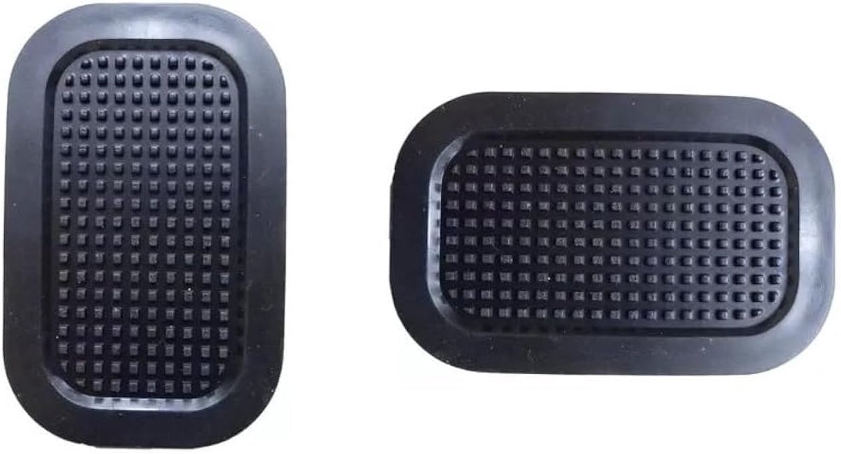 Rem en koppelingsrubber pedaal pads - 2 stuks - Voor Transit MK3 MK4 MK5 1985-2000 - Eenvoudige vervanging - ShopVlot