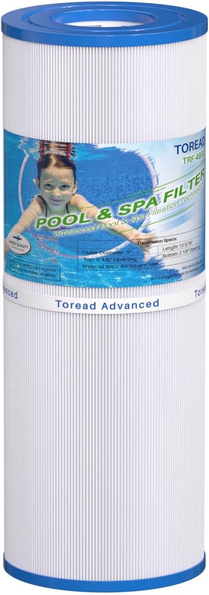 Hot Tub Filter TRF-4950 - Vervangt Unicel C-4950 - NSF/ANSI 50 gecertificeerd - Zorg voor schoon en helder water - ShopVlot