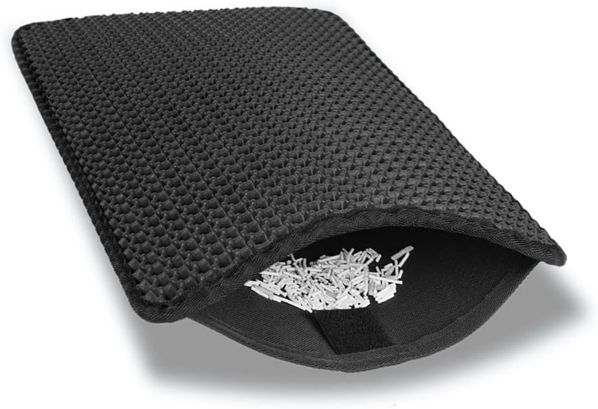 Dierenpoel zonneschaduw 210D zilver gecoat - 160CM - uniek ontwerp - gemakkelijk afval verzamelen - ShopVlot