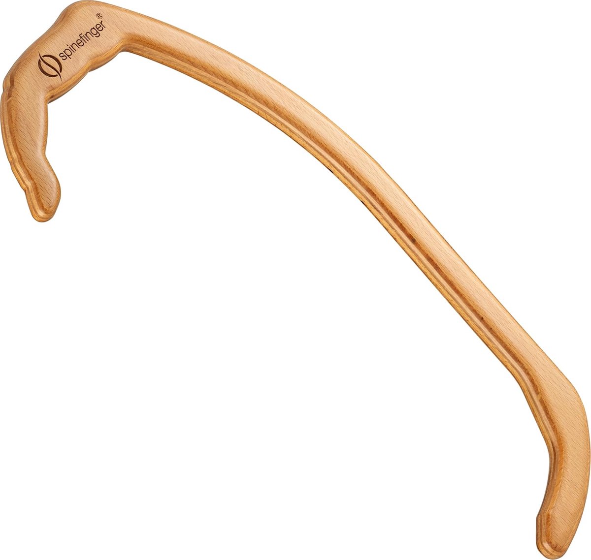 Trigger point massager - houten fascia bar - ergonomisch ontwerp - spierontspanning voor rug en nek - ShopVlot