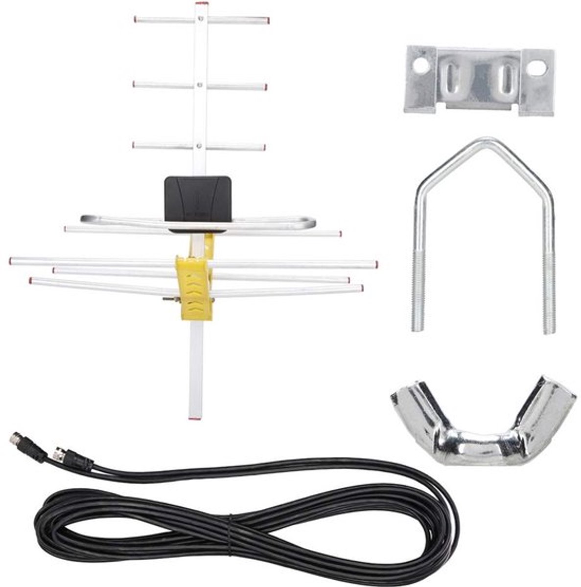 Buiten HDTV-antenne, ABS TV-antenne, hoge versterking voor tafelmuur