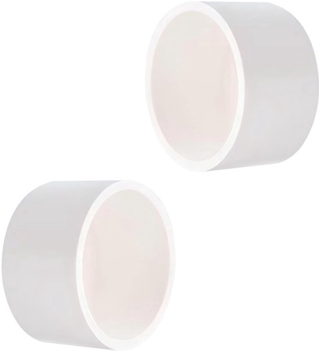 1 stuks pvc-buisdoppen 110 mm. afsluitstop afvoerpijp eindkap. afvoerbuisdoppen. kunststof stop