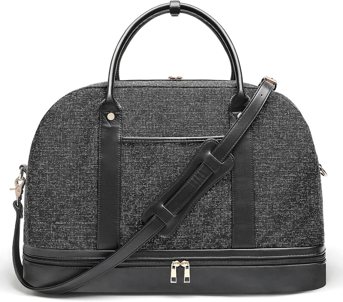 Travel Bag Large - Canvas - Met Schoencompartiment - Perfect voor Vrouwelijke Reizigers - SnelShoppen