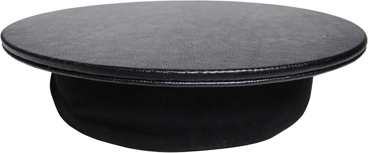 Zitzak Muismat - Ergonomische muismat Comfortabele muismat - Comfortabel computergebruik - Bruikbaar op elk oppervlak - 21 cm diameter - Zwart