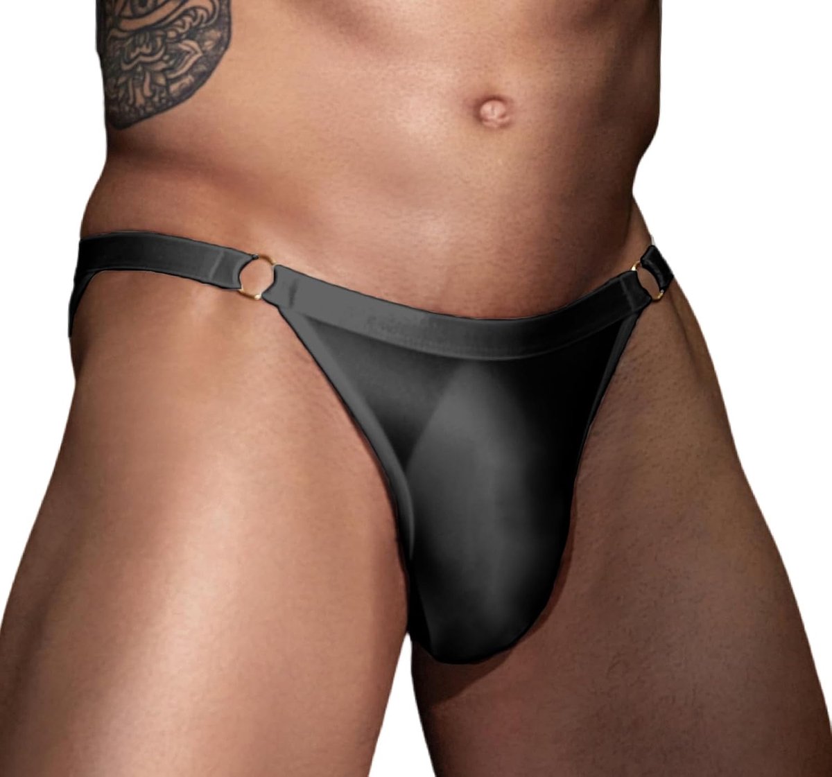 Jockstrap heren - glanzend - transparant - sexy uitstraling - SnelShoppen