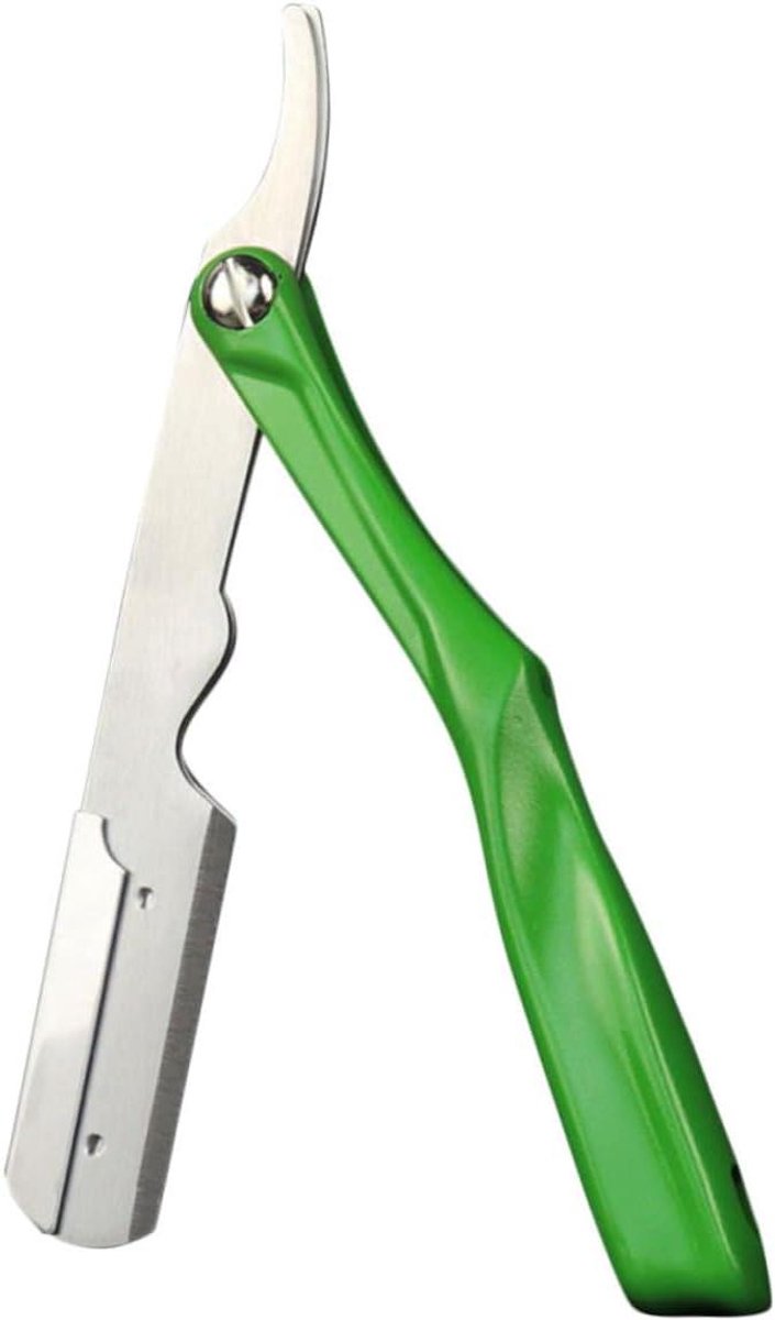 Scheermeshouder - Scheerstandaard Houder - Thuisgebruik - Ergonomische Handgreep - 22.2 x 13.2 x 1 cm - Zilver