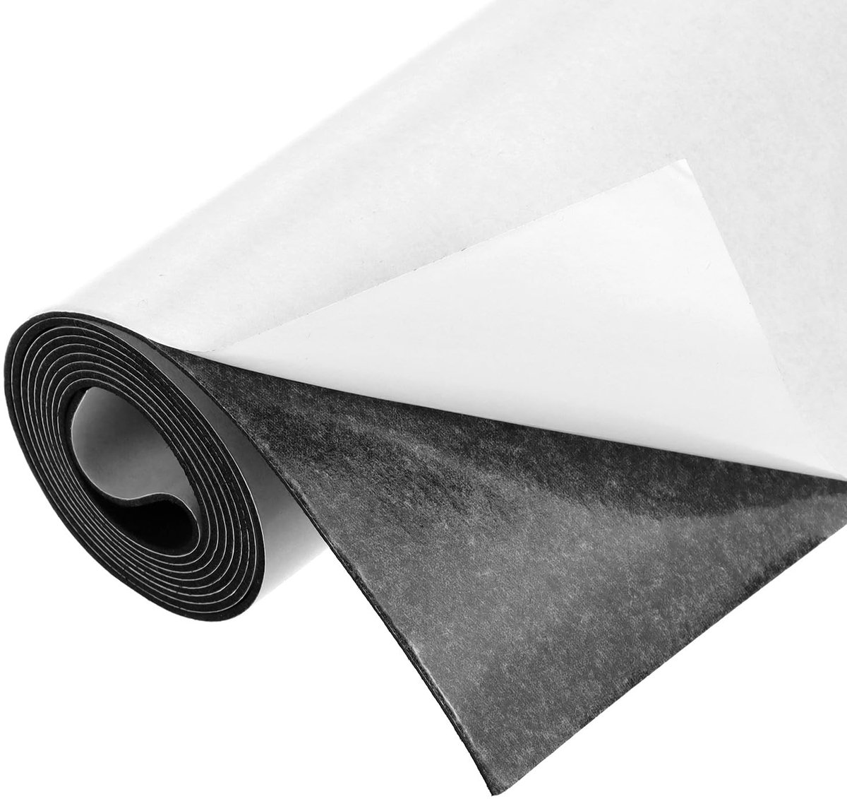 Zelfklevende schuimrol 300 mm x 1.5 mm - Neopreen - Schokbestendig - Ideaal voor isolatie - SnelShoppen