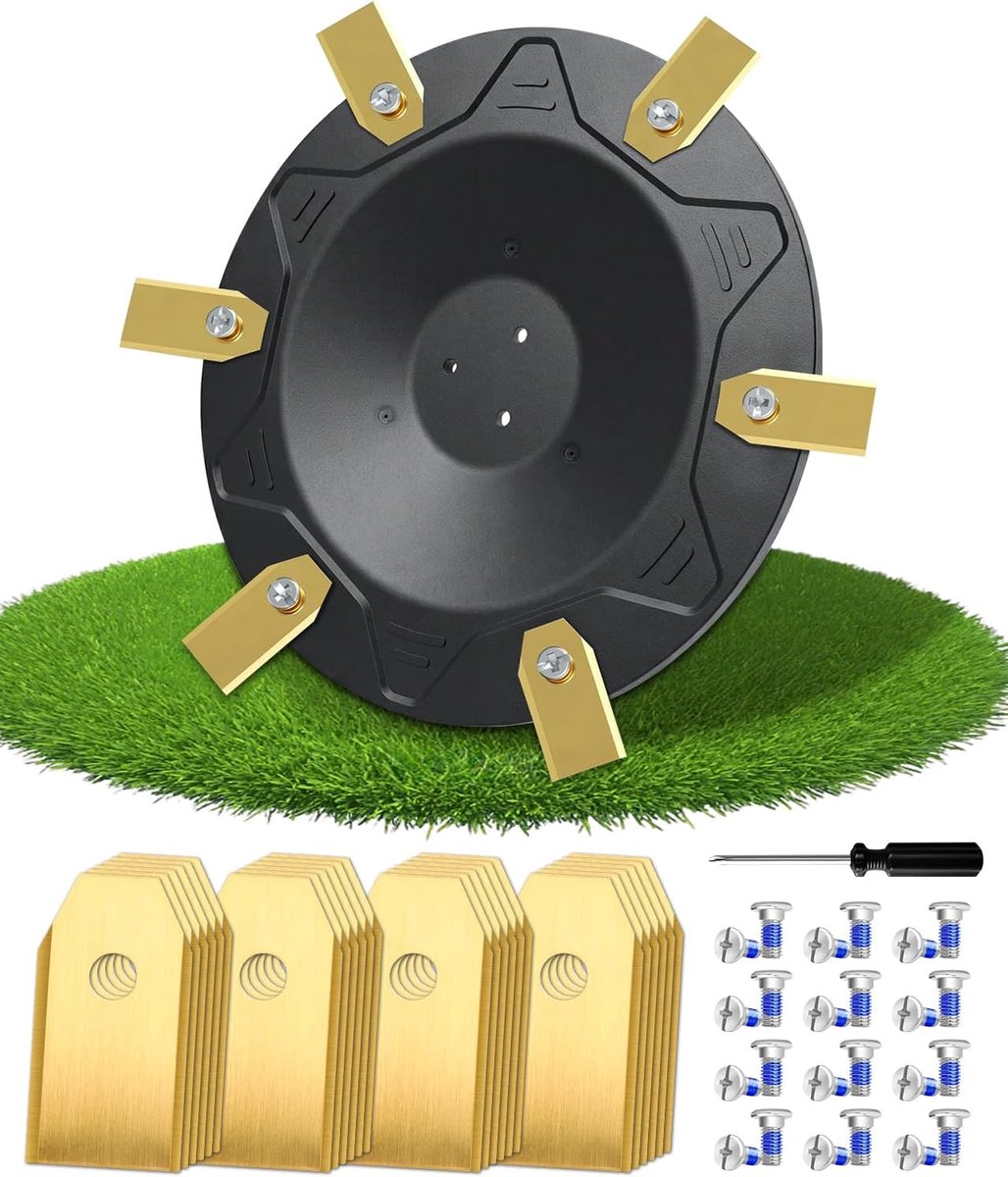 Messenschaal accessoires 61-delig - voor ECOVACS Goat O600/O800/O1200 - 30 messen en 30 schroeven - ShopVlot