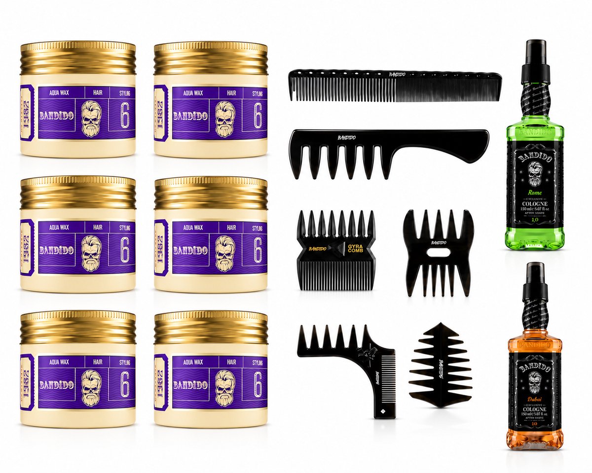 Bandido Haar wax Nr 6 125ml 6 Stück