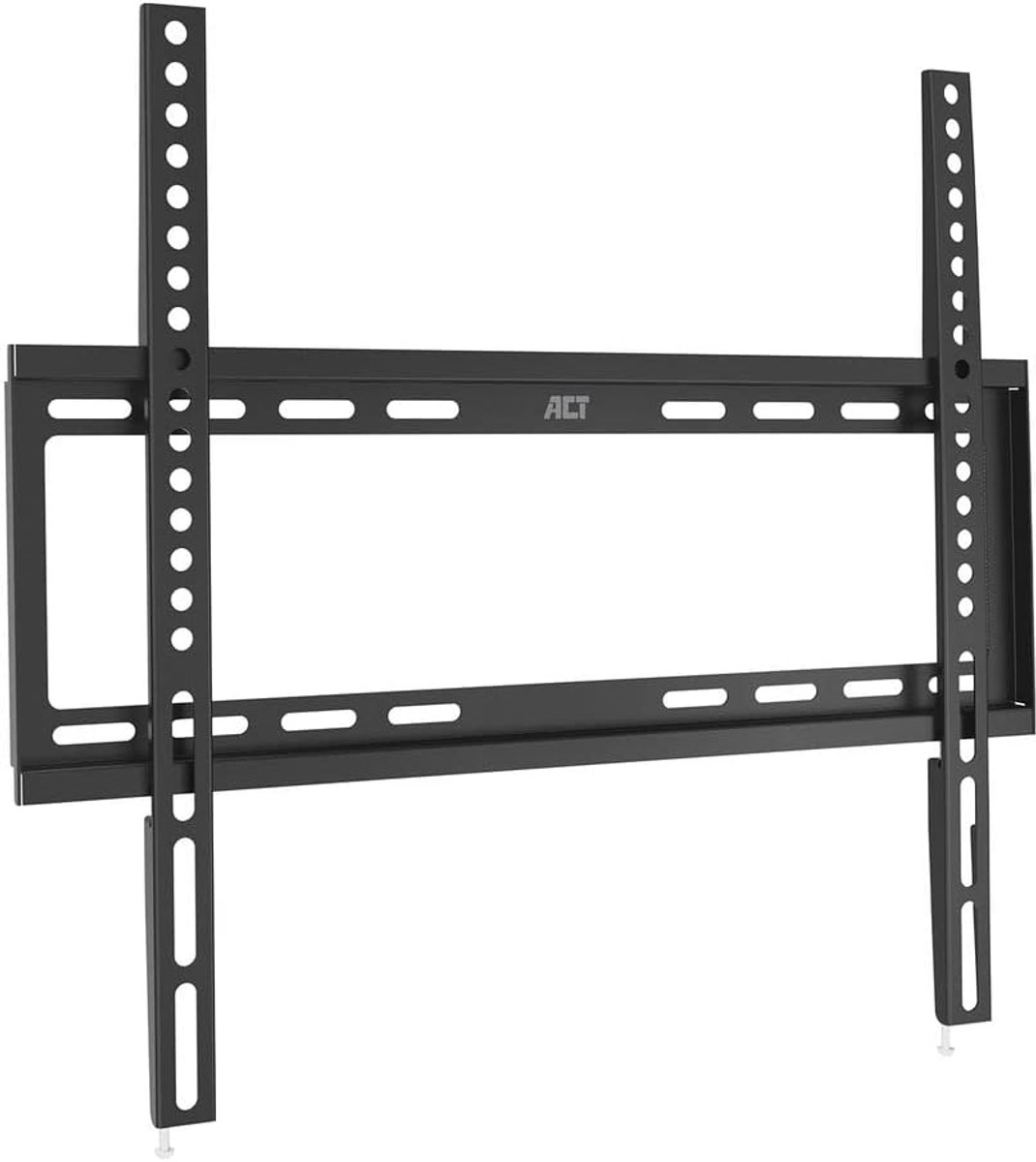 TV wandbeugel 32" tot 55" - zwart - universeel - ruimtebesparend ontwerp - SnelShoppen