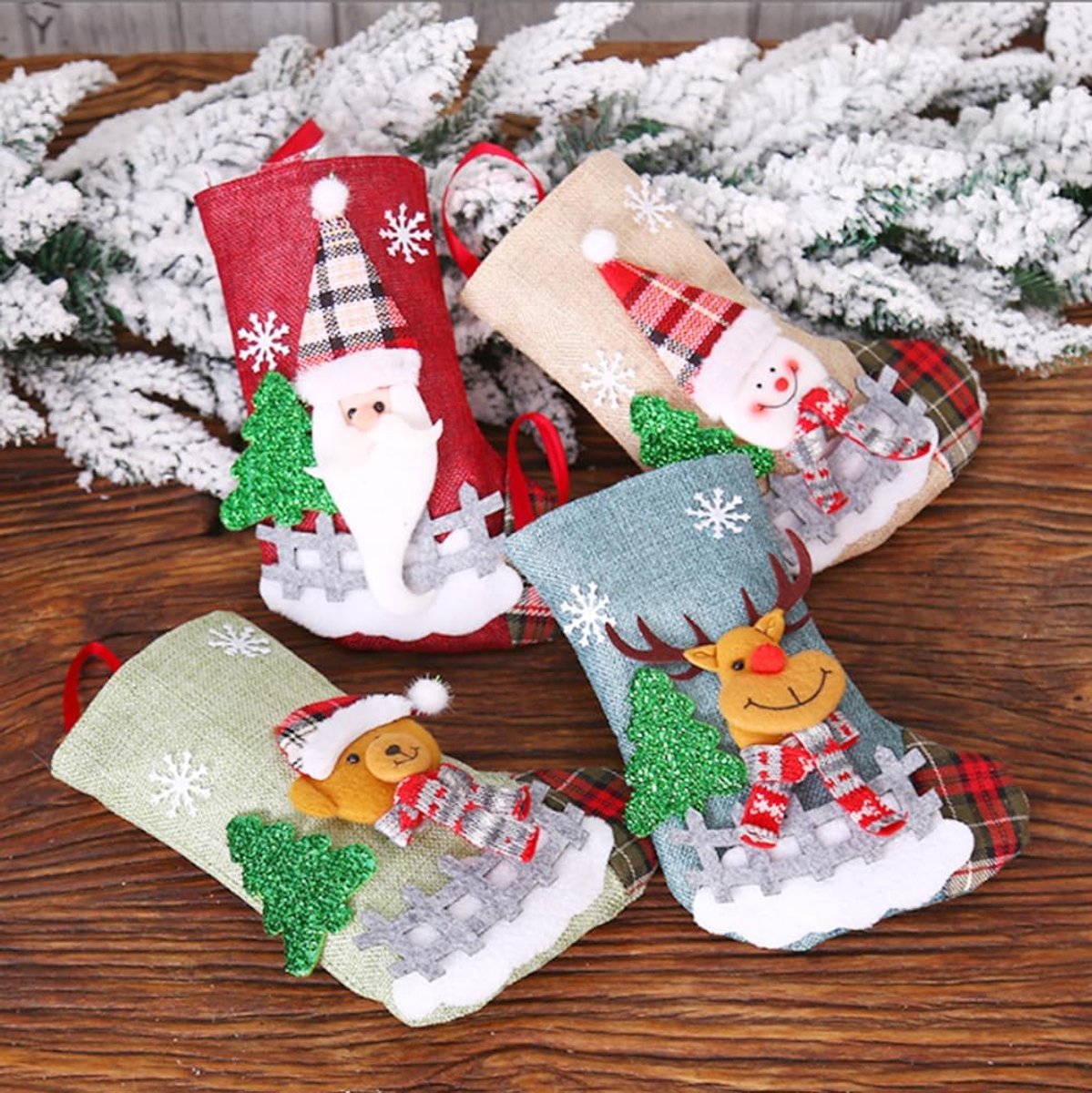 Kousen, kerstkousen, sokken, kerstkous, cadeauzak, kerstsokken voor kerstfeest, decoratie