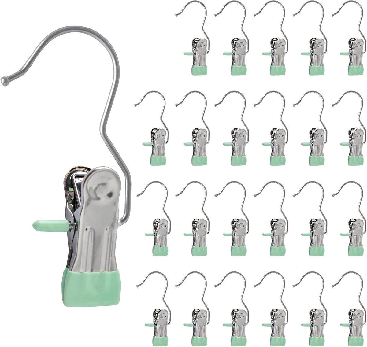 Wasknijpers,Antislip Slijtvrije | Klemhaken Voor Ophangopslag, Geschikt Voor Jassen, Hoeden, Laarzen En Broeken.