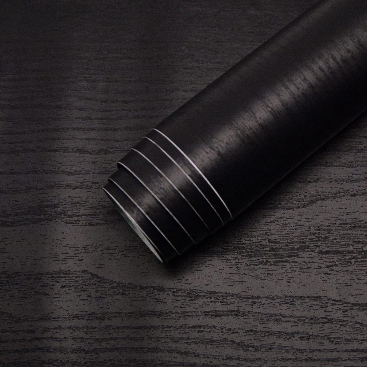 Behang met houtnerf zelfklevende meubelfolie eiken patroon plakfolie mat ingedikt 40 cm x 9 m waterdichte decoratieve folie voor kasten garderobes deuren tafels planken