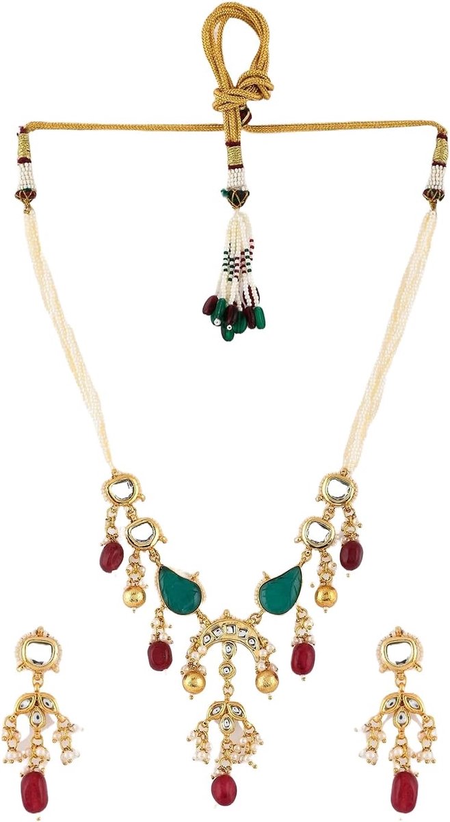 Bruidssieradenset, vergulde oorbellen, ketting en armband, voor dames, messing, zonder edelsteen, Messing, Geen edelsteen