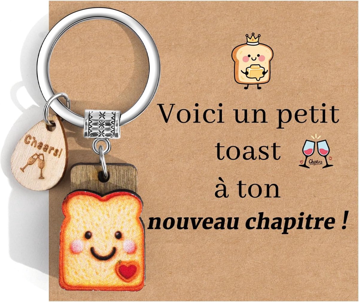 Cadeau voor beste vriendin, sleutelhanger voor dames, cadeau-idee voor dames