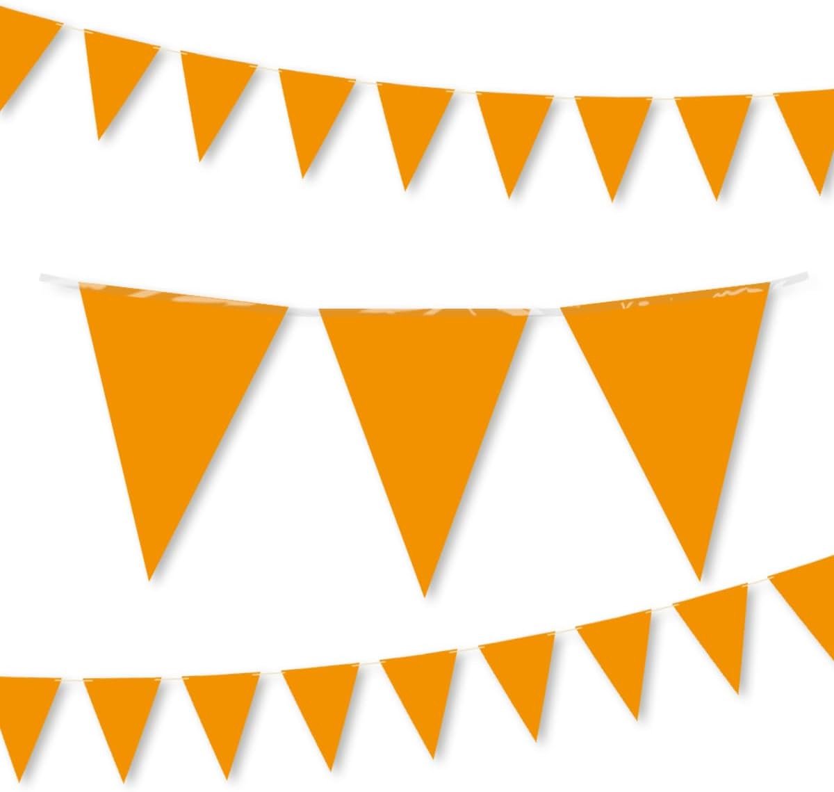Slingers - 30 Meter - 1 Stuk - Ek - WK- Koningsdag - Vlaggetjes - Vlaggenlijn - Versiering - Decoratie